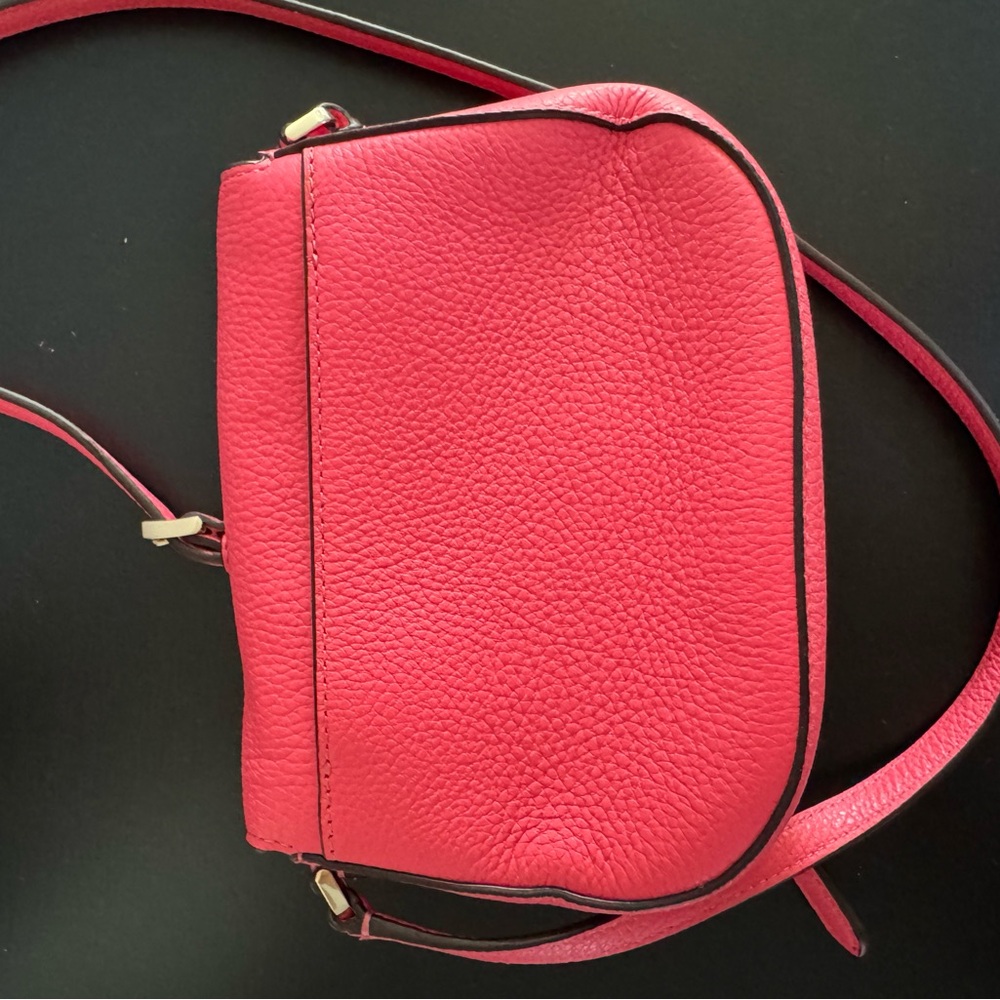 Kate Spade Ripe Papaya Color Crossbody Bag with Curved Flap - Picture 6 of 13